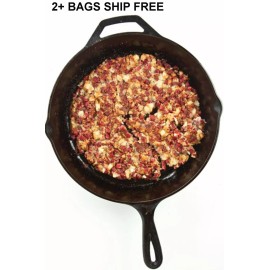 Unbranded CORNED BEEF HASH COOKED & FREEZE DRIED-BUY 2 BAGS GET FREE SHIPPING!