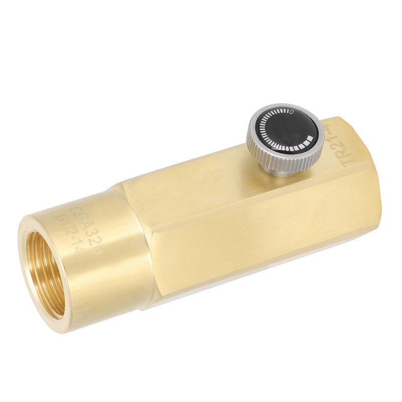 Carbon Dioxide Cylinder Refill Connector Adapter Kit CGA320 to TR21‑4