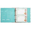 C.R. Gibson Fruit Fusion Durable 3-Ring Binder Recipe Book, 9''
