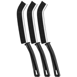 Hartborsten Fugenbürste 3 Stück – Eckenreinigungsbürste, Fugenreinigungsbürste, Spaltbürste für Küche, Bad, Toilette, Fenster, Fliesen, Spüle, Haushalt – Reinigungsbürste Schmutz in Rillen & Fugen (3)