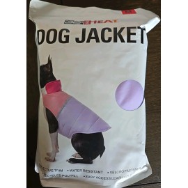 32 Degrees NEW 32 degrees HEAT DOG JACKET PUFFER VEST COAT REFLECTIVE TRIM, LEASH HOLE