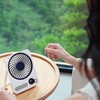 Portable Desktop fan, ultra-thin foldable wall-mounted with night light, ultra-quiet,