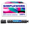 SIMPLEWORK Toner Cartridge Compatible for Canon GPR-53 GPR53 Cyan（8525B003AA） for