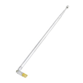 A ABSOPRO Retractable Telescopic Car Antenna 24.2inch 4 Sections Auto Aerial