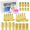 VARMHUS 45 Pcs 1/4" NPT Air Coupler & Plug Kit