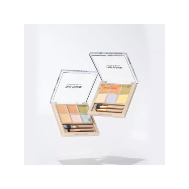 The Saem 더샘 커버 보송 멀티 컨실러 팔레트 01 커버앤코렉트