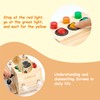 MORITECK Montessori Busy Board with LED Light, Screwdriver Tool Set