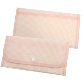 Antibacterial Mask Case, Portable, With Storage Pocket, Mask Cover, Antibacterial Material, Pink
