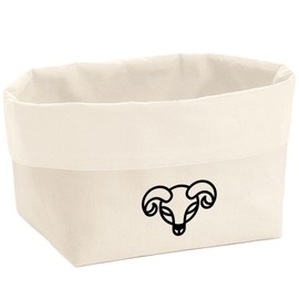 Huuraa Utensilo Widder Sternzeichen Symbol Geschenk 8 Liter Large Canvas Baumwolle Widder Dekoration