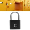 Fingerprint Padlock Zinc Alloy Smart Office Home Cabinet Door Dormitory