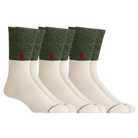 Ultra Soft Sundays Socks for Men and Women, The Softest Socks You'll Ever Own, Natural Green, 3 Pack, Medium