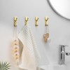 pickpiff Adhesive Wall Coat Hooks - Heavy Duty Stick-On Door