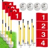 GODCTSUP Golf Flagstick with Hole Cup Set, 3 Feet Portable