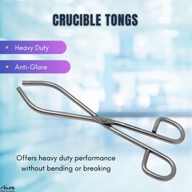 Labs Beaker Tongs Made of Stainless Steel Suitable for Use in Research Laboratories Scientific Chemical Experiments 9.25" Length with 50mL - 1500mL Capacity