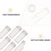 VILLCASE 100pcs Plastic Sample Bottles, 5ML Small Pill Plastic Containers