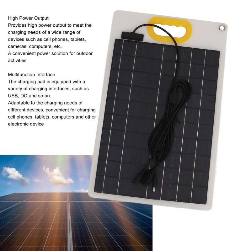 100W Portable Solar Panel Professional Efficient Portable Solar Panel for