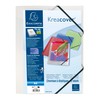 Exacompta KreaCover 55188E Pack of 5 Plastic Folders DIN A4