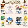 SUISUILE 12 in 1 Micro Building Block Sets, Cute Cat