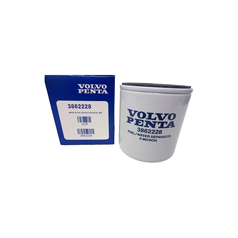 OEM Volvo Penta Gasoline Spin-On Fuel Filter 1994-2007 V6/V8 Models
