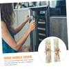 DOITOOL 2pcs Refrigerator Handle Gloves Covers Fridge Cover to Protect
