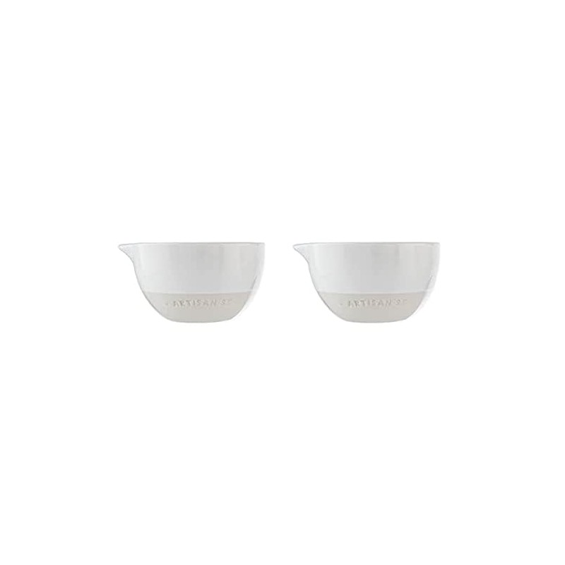 Artisan Street White Set of 2 Prep Bowls