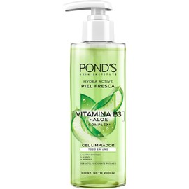 Gel Limpiador Facial Pond's Fruity Hydra Fresh Aloe 200 ml