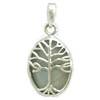 Braja Tree of Life Healing Stone Pendant (Moonstone)