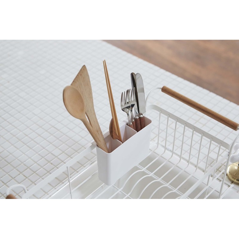 YAMAZAKI home 3108 Sink Dish Drainer Rack-Expandable Kitchen Drying Organizer