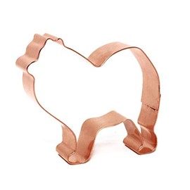 The Fussy Pup Small Samoyed Copper Dog Cookie Cutter