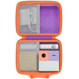 co2CREA Hard Organizer Case Compatible with Nes Playground Game System, Storage Case for Game Console / Remote and Other Accessories, Purple Case