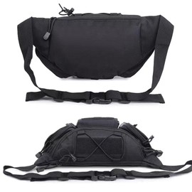 Hiking Fanny Pack Large Hip Pouch Versatile EDC Fanny Pack Tactical Fanny Pack for Men Hiking Waist Bag Tactical Sling Backpack Chest Bag for Men Secure Your Belongings