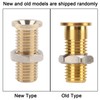 20Set 21.140 4mm Panel Banana Socket Copper Female Gold Plated