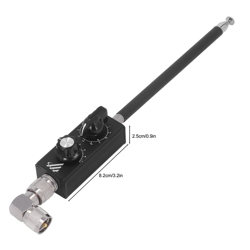 QRP Shortwave Antenna HF Full Band Tuned FM Aviation UV