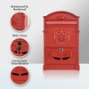 Yoocabinet Wall Mount Mailbox, Large Capacity Mailbox for Outside,Aluminum and