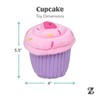 ZippyPaws Birthday Cupcake- Dog Squeaky Toys to Keep Them Busy,