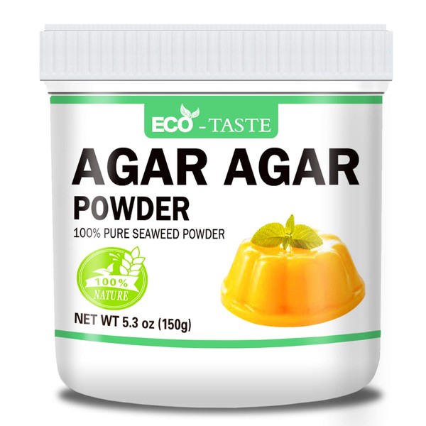 Agar Agar Powder, 5.3 oz(150g), 100% Natural Seaweed