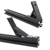 BLCCLOY 4Pcs 45deg, 4Pcs 135deg 2020 Aluminum Extrusion T Slot