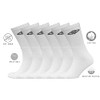 Umbro - Men's Sport Performance Socks (6 pair pack) (White)