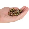 Pack of 40 Screw Nuts M6 x 10 mm, Threaded