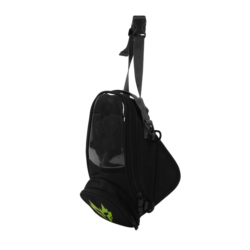 Motorcycle Fuel Tank Bag Touch Screen Function Adjustable Strap Waterproof