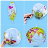 RosewineC Inflatable Global World Globe 38cm,Explore The World,Educational Geographic for