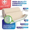 Premium Elastic Bandage Wrap - 6” (5pk) - Strong Compression