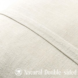 ROMANDECO Boho Decorative Throw Pillow Covers with Fringe for Couch, Living Room, Bed Set of 2, 22x22 Inches, Natural Beige