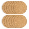 Blank Cork Coaster Set of 12,Round Cork Coaster Set Cup