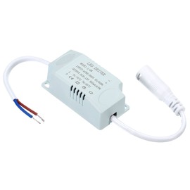 PATIKIL 1-3W 300mA LED Driver, 3 Pack AC 85-265V Output 9-12V DC Female Connector Constant Current Rectifier Transformer External Power Supply