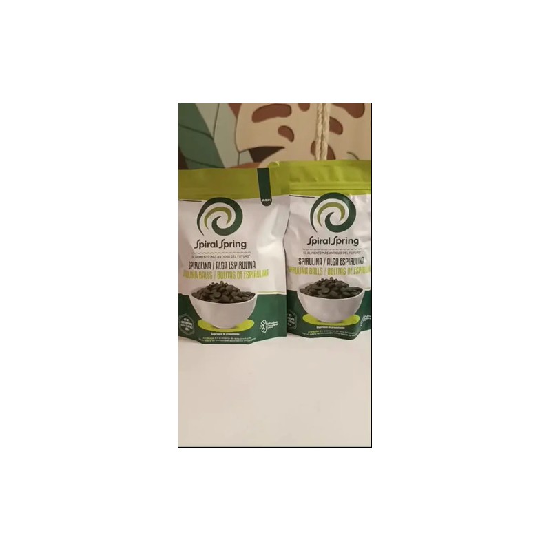 Spirulina Orgánica Máxima 500 Tabletas Organic Spirulina Maxima Supplement, 2