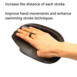 Swim Training Hand Paddles for Kid Adult Aquatic Fitness Gear Beginners Swim Paddles for Lap Swimming Strength Technique Training