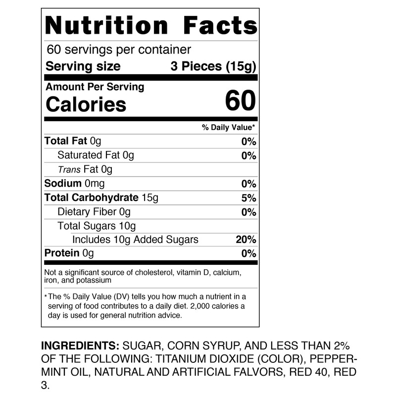 Starlight Candy, Individually Wrapped (Cinnamon, 2 Pound)