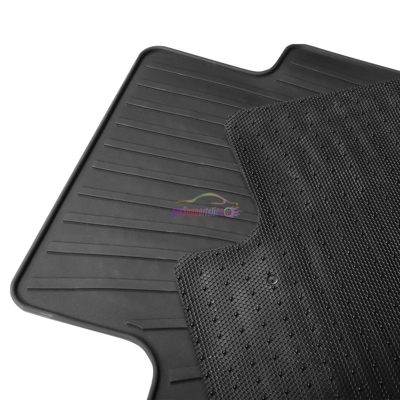 Unbranded Fit For 18-24 Toyota Camry Black Latex Floor Mats