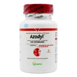 Azodyl Vetoquinol Frasco 90 Cap Refrigerante + Fortiflora